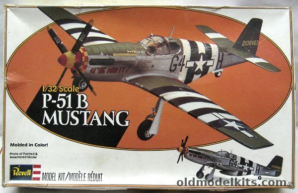 Revell 1/32 P-51B Mustang 'U've Had It!', 4401 plastic model kit